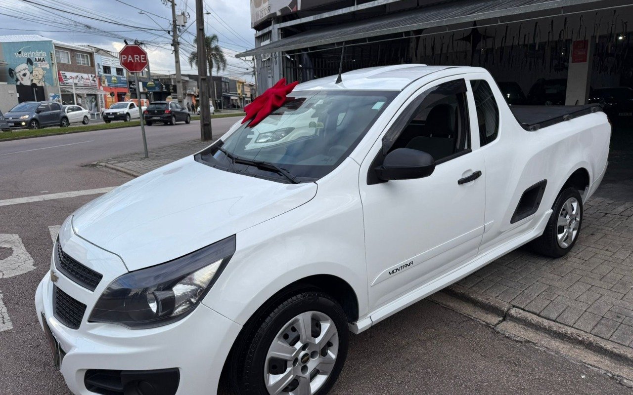 Chevrolet MONTANA LS 1.4 ECONOFLEX 8V 2p na cor Branco em Curitiba / PR - 35084